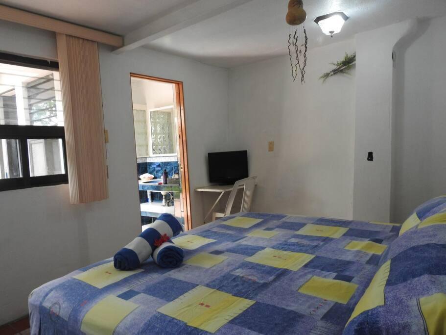 Habitacion Independiente A Pie Del Lago Con Ac เตคิวสควิซเทนโก ภายนอก รูปภาพ